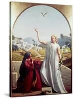 The Annunciation-Christen Dalsgaard-Stretched Canvas