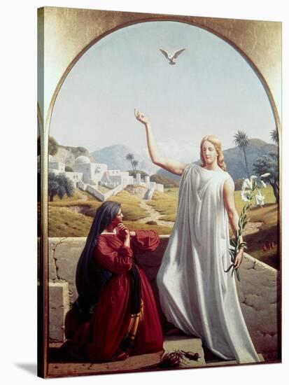 The Annunciation-Christen Dalsgaard-Stretched Canvas