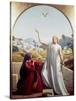 The Annunciation-Christen Dalsgaard-Stretched Canvas