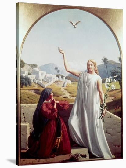 The Annunciation-Christen Dalsgaard-Stretched Canvas