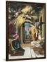 The Annunciation-El Greco-Framed Art Print