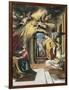 The Annunciation-El Greco-Framed Art Print