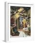 The Annunciation-El Greco-Framed Art Print