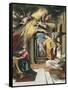 The Annunciation-El Greco-Framed Stretched Canvas