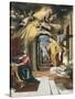 The Annunciation-El Greco-Stretched Canvas