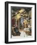 The Annunciation-El Greco-Framed Art Print