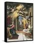 The Annunciation-El Greco-Framed Stretched Canvas