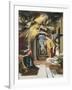 The Annunciation-El Greco-Framed Art Print