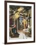 The Annunciation-El Greco-Framed Art Print