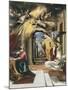 The Annunciation-El Greco-Mounted Art Print