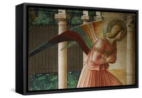 The Annunciation-Fra Angelico-Framed Stretched Canvas