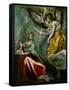 The Annunciation-El Greco-Framed Stretched Canvas