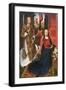 The Annunciation-Rogier van der Weyden-Framed Art Print