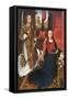 The Annunciation-Rogier van der Weyden-Framed Stretched Canvas