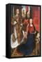 The Annunciation-Rogier van der Weyden-Framed Stretched Canvas