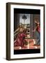 The Annunciation-Sandro Botticelli-Framed Art Print