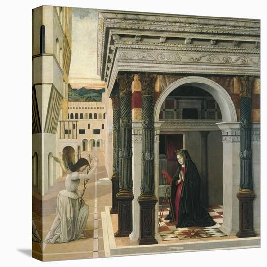 The Annunciation-Gentile Bellini-Stretched Canvas