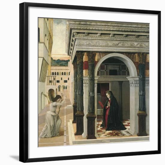 The Annunciation-Gentile Bellini-Framed Giclee Print