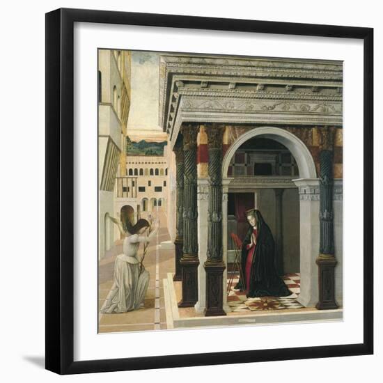 The Annunciation-Gentile Bellini-Framed Giclee Print