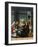 The Annunciation-Andrés de Melgar-Framed Giclee Print