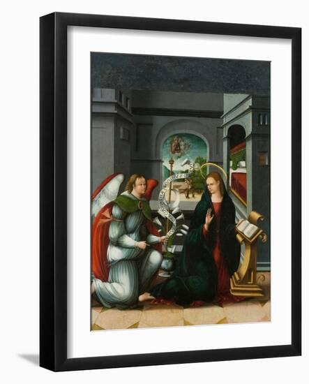 The Annunciation-Andrés de Melgar-Framed Giclee Print