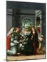 The Annunciation-Andrés de Melgar-Mounted Giclee Print