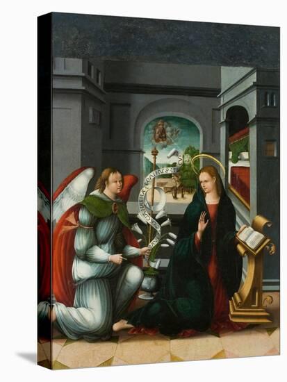 The Annunciation-Andrés de Melgar-Stretched Canvas