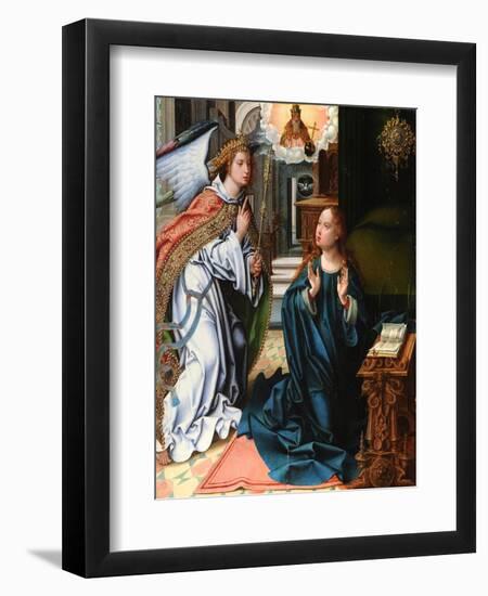 The Annunciation-Pieter Coecke Van Aelst the Elder-Framed Giclee Print