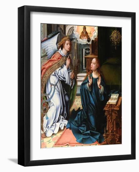 The Annunciation-Pieter Coecke Van Aelst the Elder-Framed Giclee Print