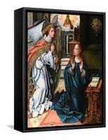 The Annunciation-Pieter Coecke Van Aelst the Elder-Framed Stretched Canvas