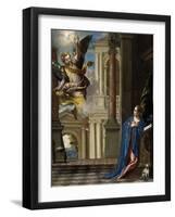 The Annunciation-Paolo Veronese-Framed Giclee Print