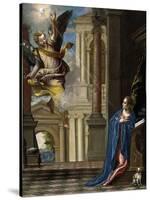 The Annunciation-Paolo Veronese-Stretched Canvas