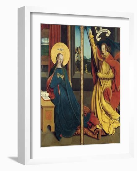 The Annunciation-Bernhard Strigel-Framed Giclee Print