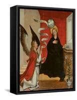 The Annunciation-Francisco de Comontes-Framed Stretched Canvas