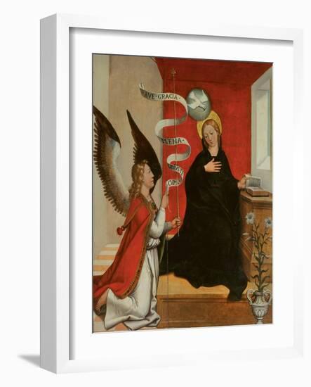 The Annunciation-Francisco de Comontes-Framed Giclee Print