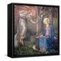 The Annunciation-Edward Reginald Frampton-Framed Stretched Canvas