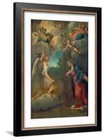 The Annunciation-Agostino Carracci-Framed Giclee Print