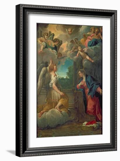 The Annunciation-Agostino Carracci-Framed Giclee Print