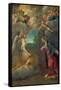 The Annunciation-Agostino Carracci-Framed Stretched Canvas