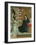 The Annunciation-Juan de Borgona-Framed Giclee Print