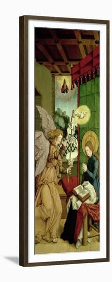 The Annunciation-Master Of Messkirch-Framed Giclee Print