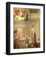 The Annunciation-Benedetto Bonfigli-Framed Giclee Print