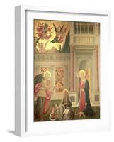 The Annunciation-Benedetto Bonfigli-Framed Giclee Print