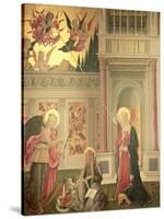 The Annunciation-Benedetto Bonfigli-Stretched Canvas