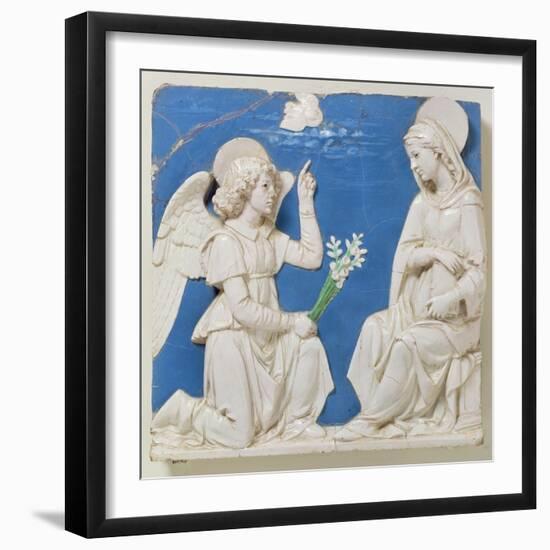 The Annunciation-Andrea Della Robbia-Framed Giclee Print