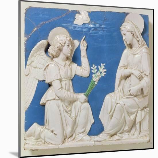 The Annunciation-Andrea Della Robbia-Mounted Giclee Print