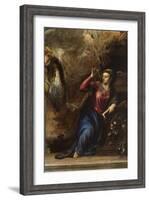 The Annunciation-Titian (Tiziano Vecelli)-Framed Giclee Print