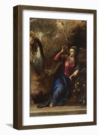 The Annunciation-Titian (Tiziano Vecelli)-Framed Giclee Print