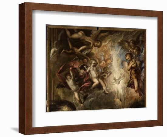 The Annunciation-Titian (Tiziano Vecelli)-Framed Giclee Print