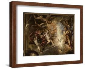 The Annunciation-Titian (Tiziano Vecelli)-Framed Giclee Print